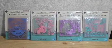 무민 1번 복권 F상 코믹스 클리어 러버 코스터 4장 세트