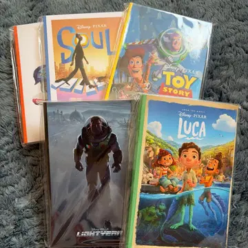 Disney Pixar 엽서북 5권 세트 컴플리트