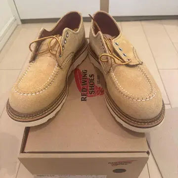 Red Wing 8097 7.5D 스웨이드 옥스퍼드 러프아웃