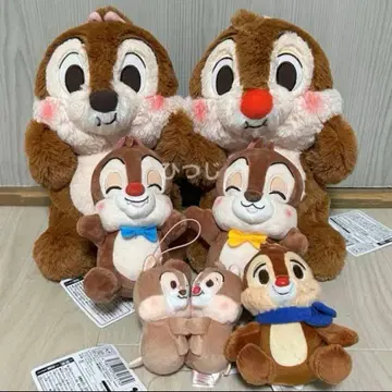 칩 앤 데일 통통한 볼 BIG 봉제 인형 요란한 파티 클라리스