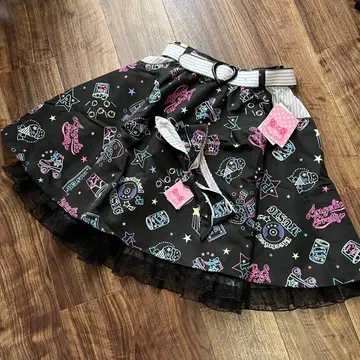 angelic pretty Neon Star Diner 스커트 헤어밴드