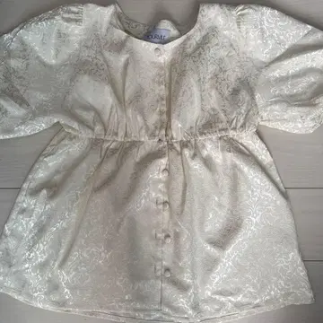 yourmle 유아무르 JACQUARD PEPLUM BLOUSE