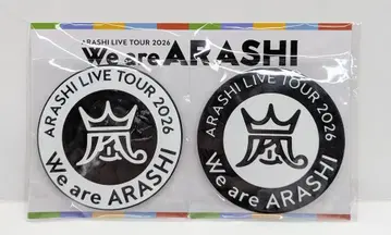 아라시 26년 We are ARASHI PVC 코스터