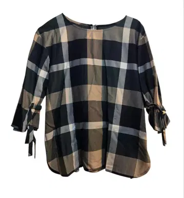BLUE LABEL CRESTBRIDGE 체크 블라우스 38 그린