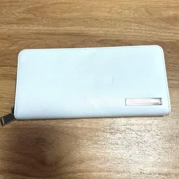 캘빈클라인 장지갑 소다 화이트
