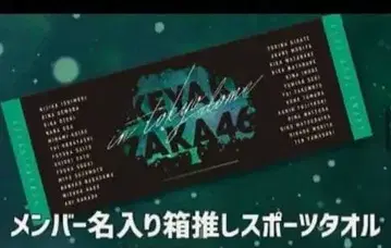 KEYAKIZAKA 케야키자카46 2019년 도쿄돔 박스 최애 타월