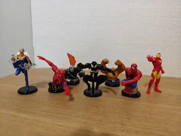 MARVEL 미니 피규어 블랙 스파이더맨 고스트 라이더 베놈