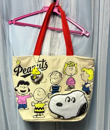 스누피 입체 토트백 우드스탁 키링 PEANUTS