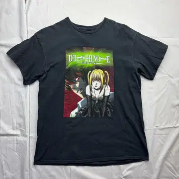 DEATH NOTE 데스노트 미사미사 L 프린트T셔츠 애니메이션 엘르