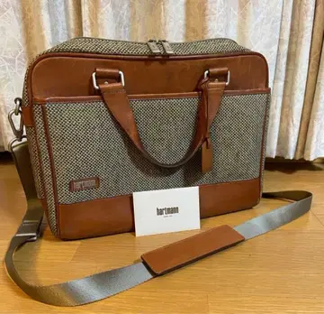 Hartmann 하트만 tweed belting 브리프 케이스