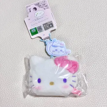 MINISO 치이카와 (먼작귀) 산리오 콜라보 참 거울 키티 하치와레