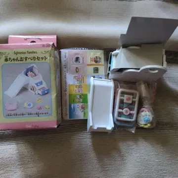 Sylvanian Families 아기 미끄럼틀 세트 박스 없음