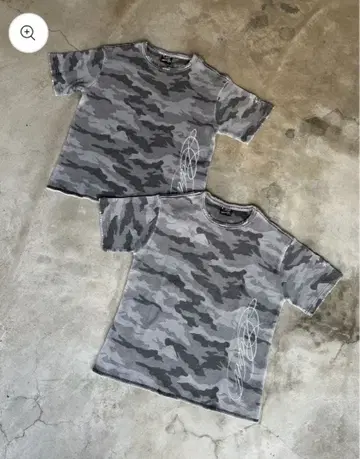 BELVET Camo Waffle Thermal SS Tee 카모 서멀