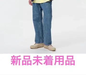 유니클로 JW ANDERSON 스트레이트 청바지 64 Blue