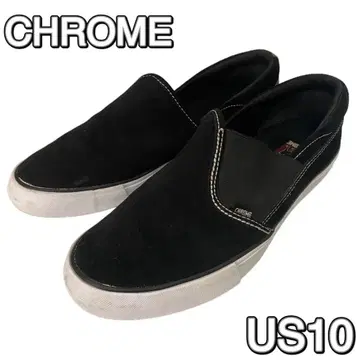 CHROME DIMA 2.0 슬립온 블랙 스웨이드 US10 크롬