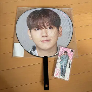 EXO 팬미팅 부채 아크릴 스탠드 백현