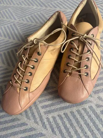 가격 인하! 미사용! REGAL 스니커즈 바이컬러 가죽 23cm