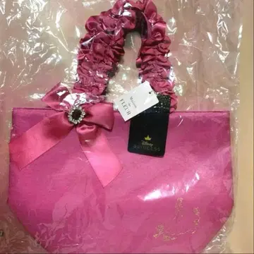 미사용 새상품 Maison de FLEUR 디즈니 오로라 공주 토트백