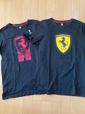 PUMA Ferrari T셔츠 2장 세트