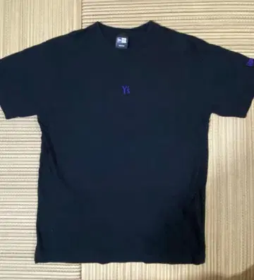 NEW ERA Ys 티셔츠 M 블랙 요지 야마모토