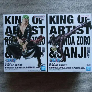 [ 미개봉 ] 원피스 KING OF ARTIST 피규어 조로 상디