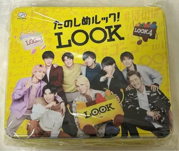 Snow Man 후지야 즐겨봐 LOOK! 캠페인 즐겨봐 LOOK 캔