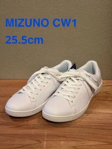 MIZUNO CW1 스니커즈 25.5cm 화이트 미즈노