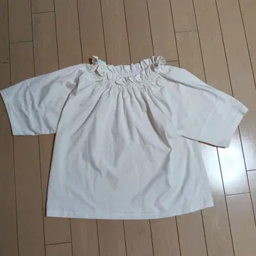 SLOBE IENA 반팔 오프숄더 화이트 새상품급