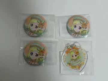 프리파라 녹풍 후와리 마루쿠지 캔뱃지 아크릴 키링