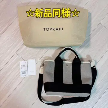 새상품급 Breath TOPKAPI 스코치 그레인 2way 미니 백