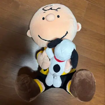 PEANUTS 찰리 브라운 & 스누피 봉제 인형