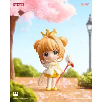 POP MART 카드캡터 사쿠라 Sakura Crown 피규어