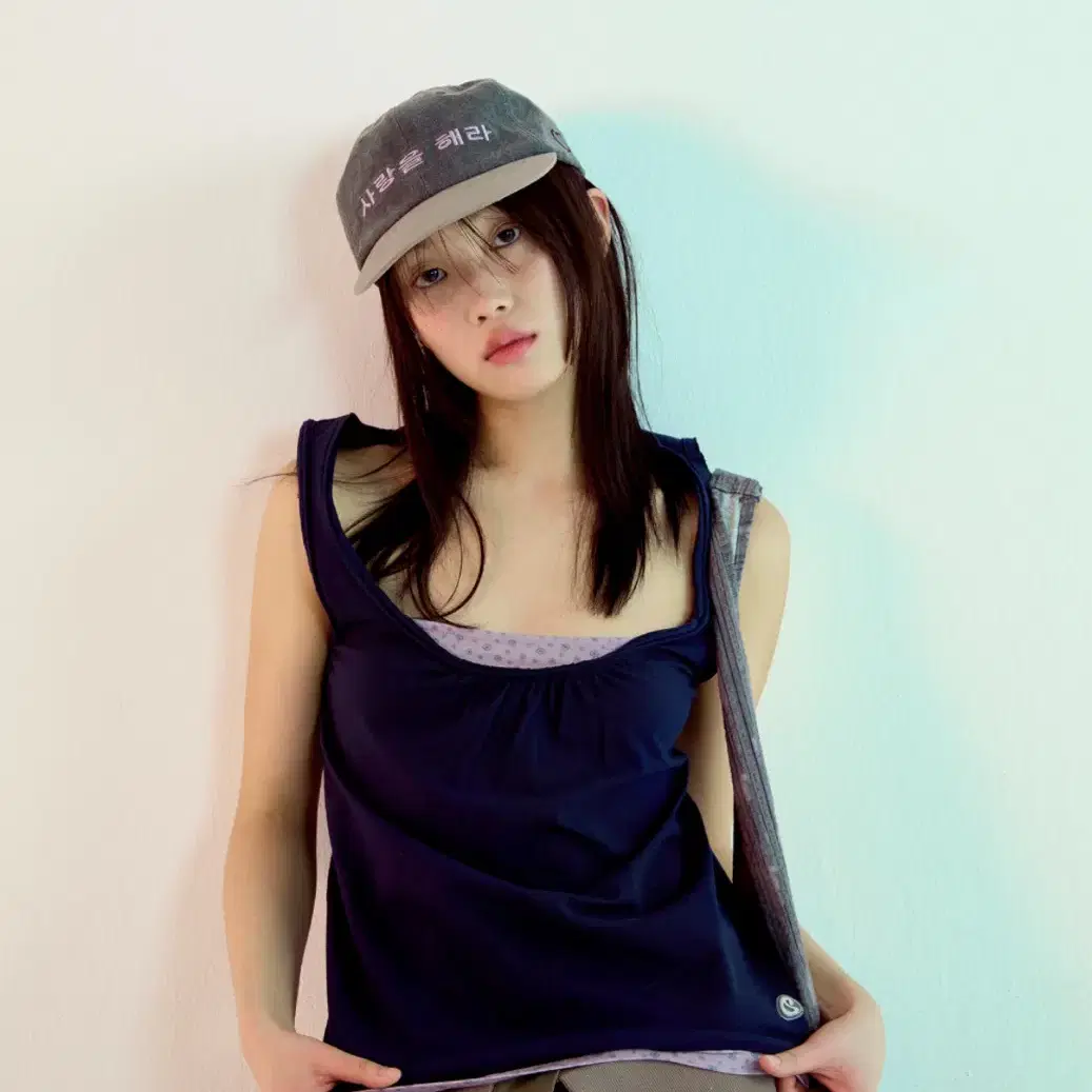 Koiseio Dudu Layered Sleeveless Navy Size 1 | Bunjang Global