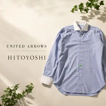 UA 별주 HITOYOSHI 클레릭 셔츠 일본제 42