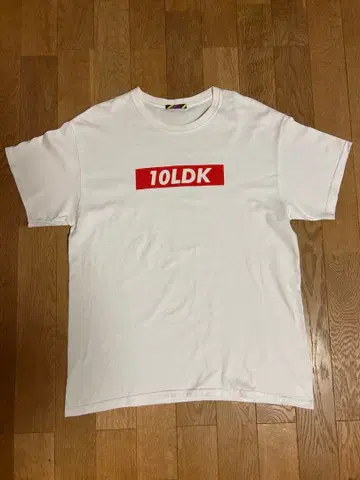 is-ness 1LDK 10th ANNIVERSARY 티셔츠 화이트