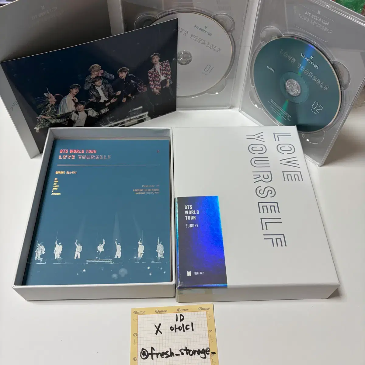 BTS LYS Love Blu-ray Yourself ジミン ヨーロッパ トレカ JIMIN