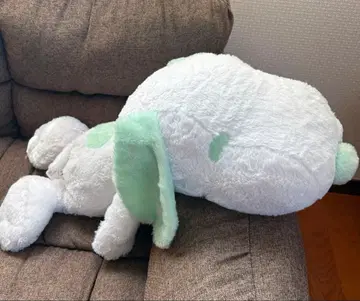 스누피 BIG 봉제 인형 민트 그린