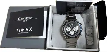 Q Timex 크로노그래프 블루
