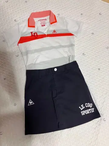 [ 새상품급 ] le coq sportif 골프웨어 상하의 세트