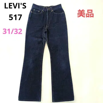 리바이스 517 여성용 플레어 데님 부츠컷 W31L32 새상품급