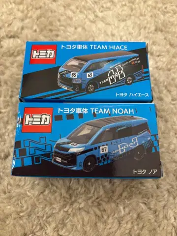 토미카 도요타 차체 TEAM HIACE & NOAH 2대 하이에이스 노아