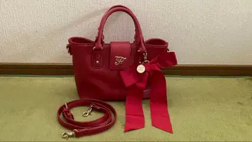 Maison de FLEUR 2way 숄더백 레드