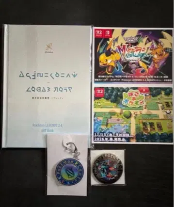 Pokemon LEGENDS ZA 이온 금 배지 메가 리자몽 X