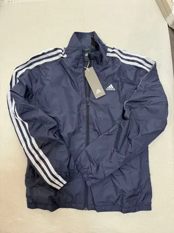 [ adidas ] 바람막이 네이비 M