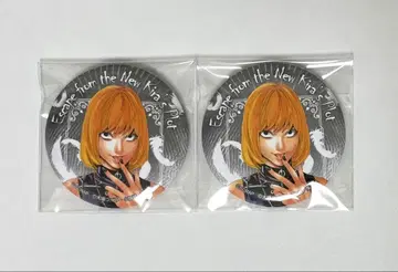 DEATH NOTE 데스노트 멜로 리얼 탈출 게임 캔뱃지 2점