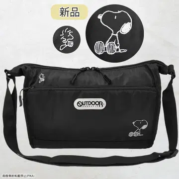 스누피 아웃도어 콜라보 숄더백 SNOOPY 새상품 택 포함