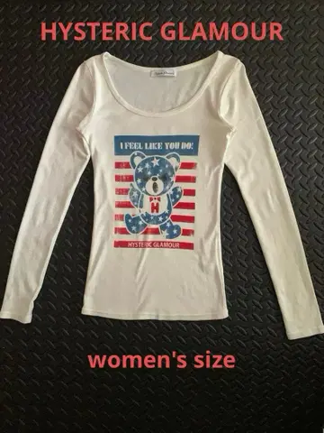 HYSTERIC GLAMOUR 히스베어 롱T셔츠