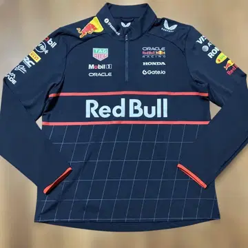 2025 레드불 F1 팀 스태프용 하프 지퍼 팀 지급품