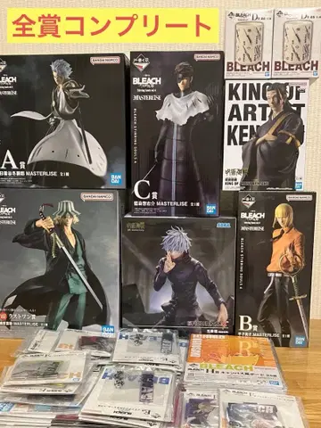 제일복권 BLEACH 주술회전 피규어 세트