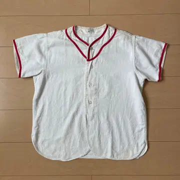 60's ARTEX 베이스볼 셔츠 코튼 무지